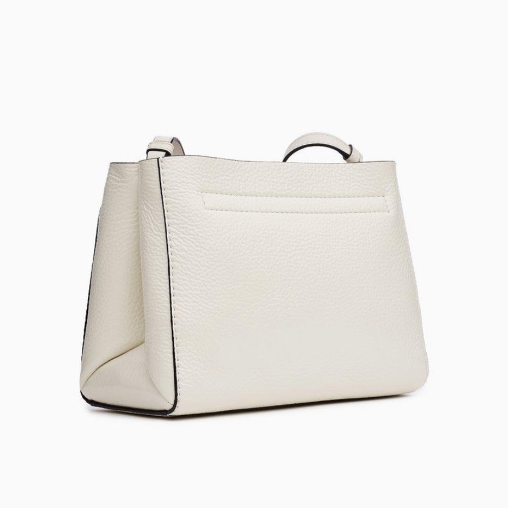 Rag & Bone Passenger Leather Crossbody Bag White - Picture 2 of 9